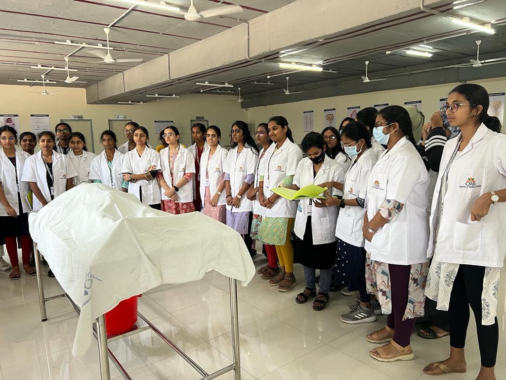 CMR Institute of Medical Sciences Hyderabad Cadavor oath photo 5